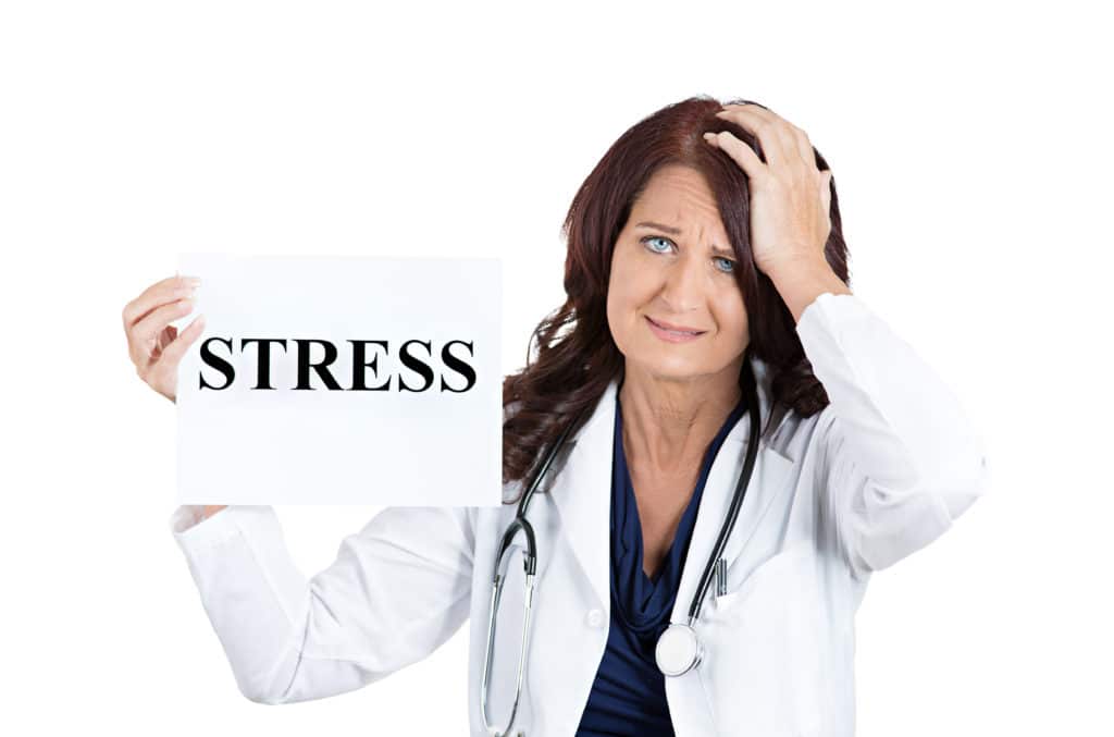 Kopfscherzen durch Stress